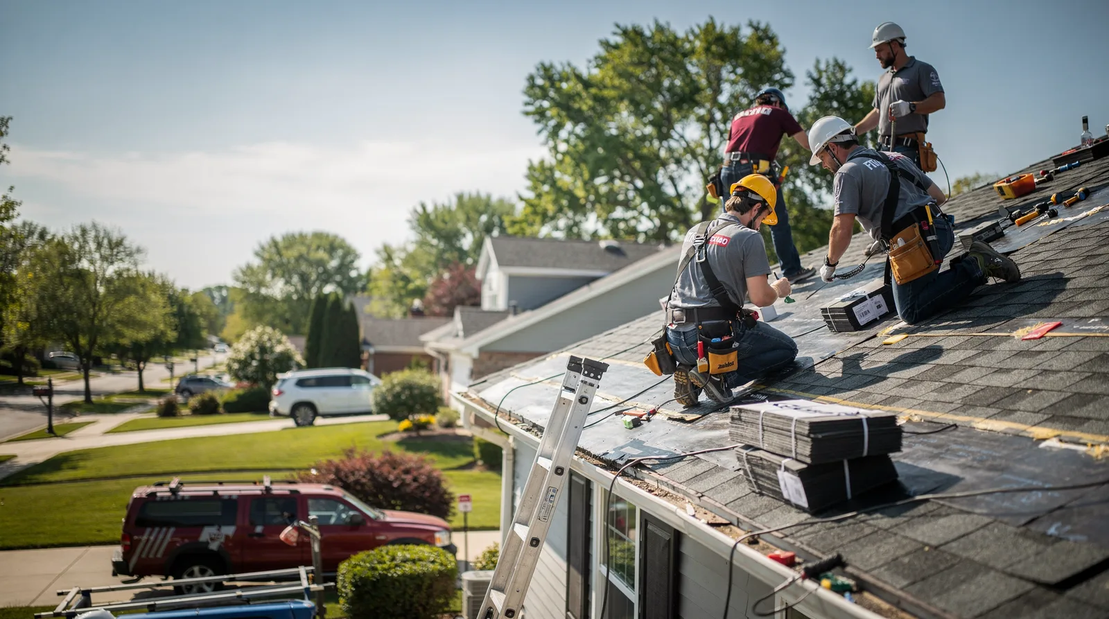 Roof Repair in Algonquin, IL around you